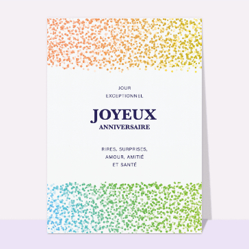 Journée exceptionnelle pleine de couleurs