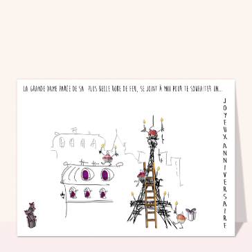 La tour Eiffel fête ton anniversaire en beauté