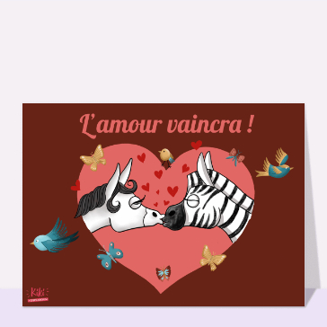 Amour et tendresse : un bonjour coloré