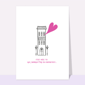Bonjour avec tendresse depuis une fenêtre