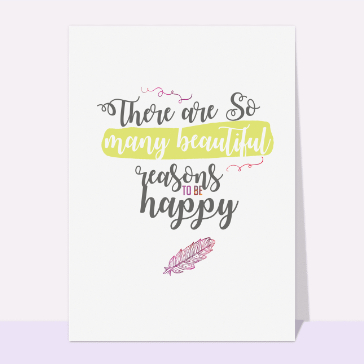 Raisons de sourire pour un bonjour joyeux