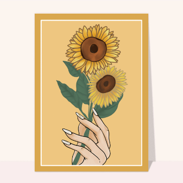 Tournesols vibrants sous une douce lumière