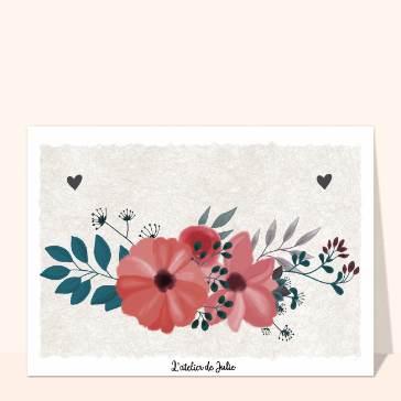 Fleur délicate aux teintes douces et harmonieuses