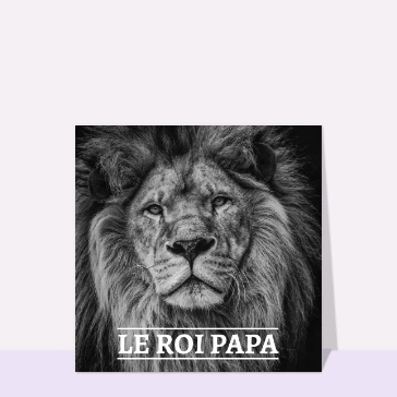 Roi Papa : La force d'un lion majestueux