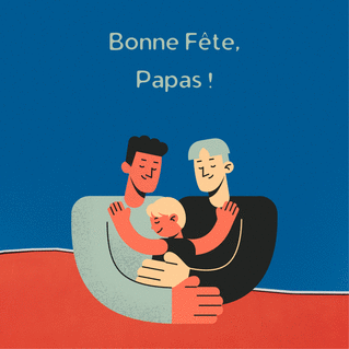 carte C&eacute;l&eacute;bration familiale pour tous les papas 