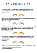 L'art de l'&eacute;coute et de la r&eacute;flexion
