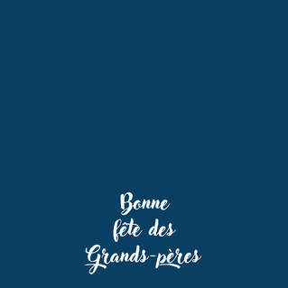 Jolie carte bleu nuit pour c&eacute;l&eacute;brer Papi 